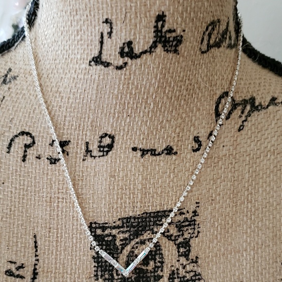 ❤5 for $25❤ Rhinestone Crystal Diamond Necklace - Picture 2 of 2